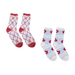 Fa La La Holiday Therapeutic Spa Socks, Set of 2