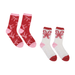 Fa La La Holiday Therapeutic Spa Socks, Set of 2