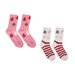 Fa La La Holiday Therapeutic Spa Socks, Set of 2
