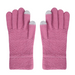 pink Patchwork Texting Gloves
