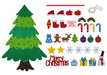 DIY Felt Christmas Tree Kit with Lights