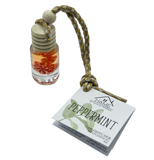 Peppermint Very Merry Christmas Car Diffuser