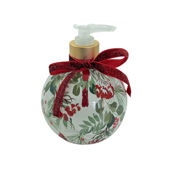 Woodland Snow Round Ornament Hand Soap