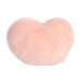 Light pink makeup sponge on a white background
