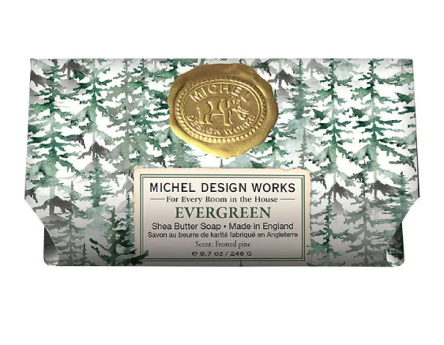 Evergreen Large Bath Soap Bar