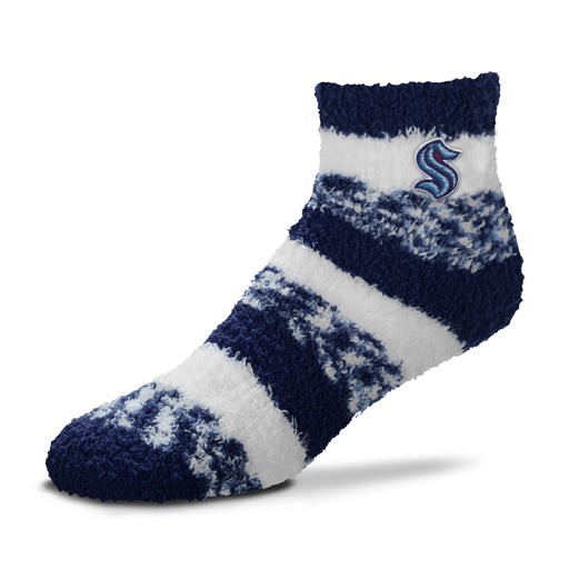 Seattle Kraken - RMC Pro Stripe Fuzzy Sleep Soft Sock