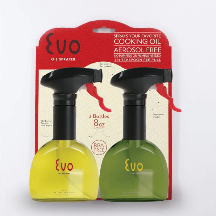Evo Oil Sprayer Bottle, Set of 2