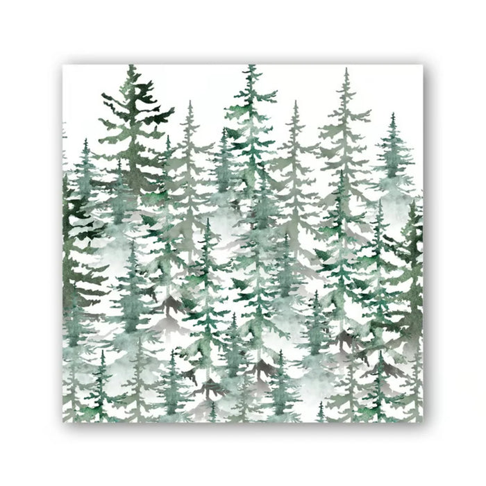 Evergreen Cocktail Napkin