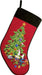 Christmas Tree Hooked Stocking