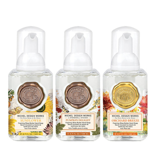 Autumn Delights Mini Foaming Hand Soap Set