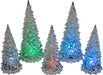 Multi-colored Lighted Tree Set