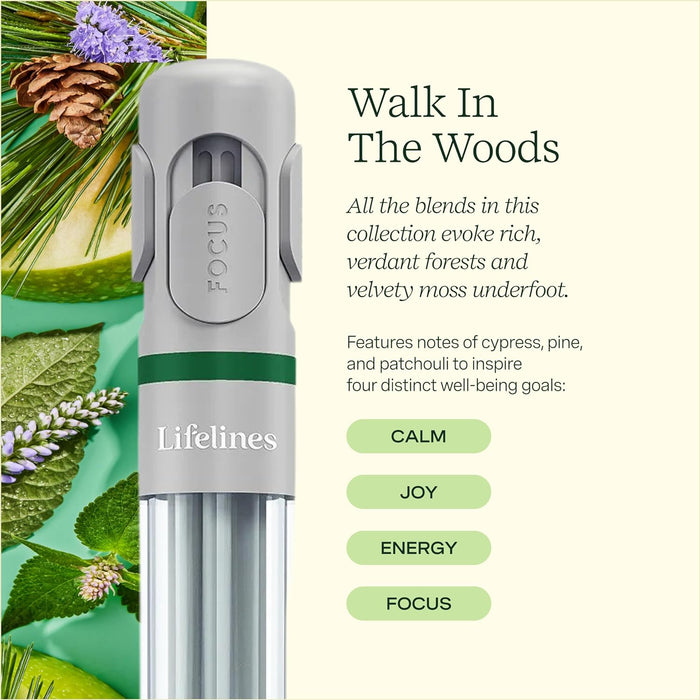 Lifelines Pen Diffuser in Walk in The Woods Essential Oil Blends