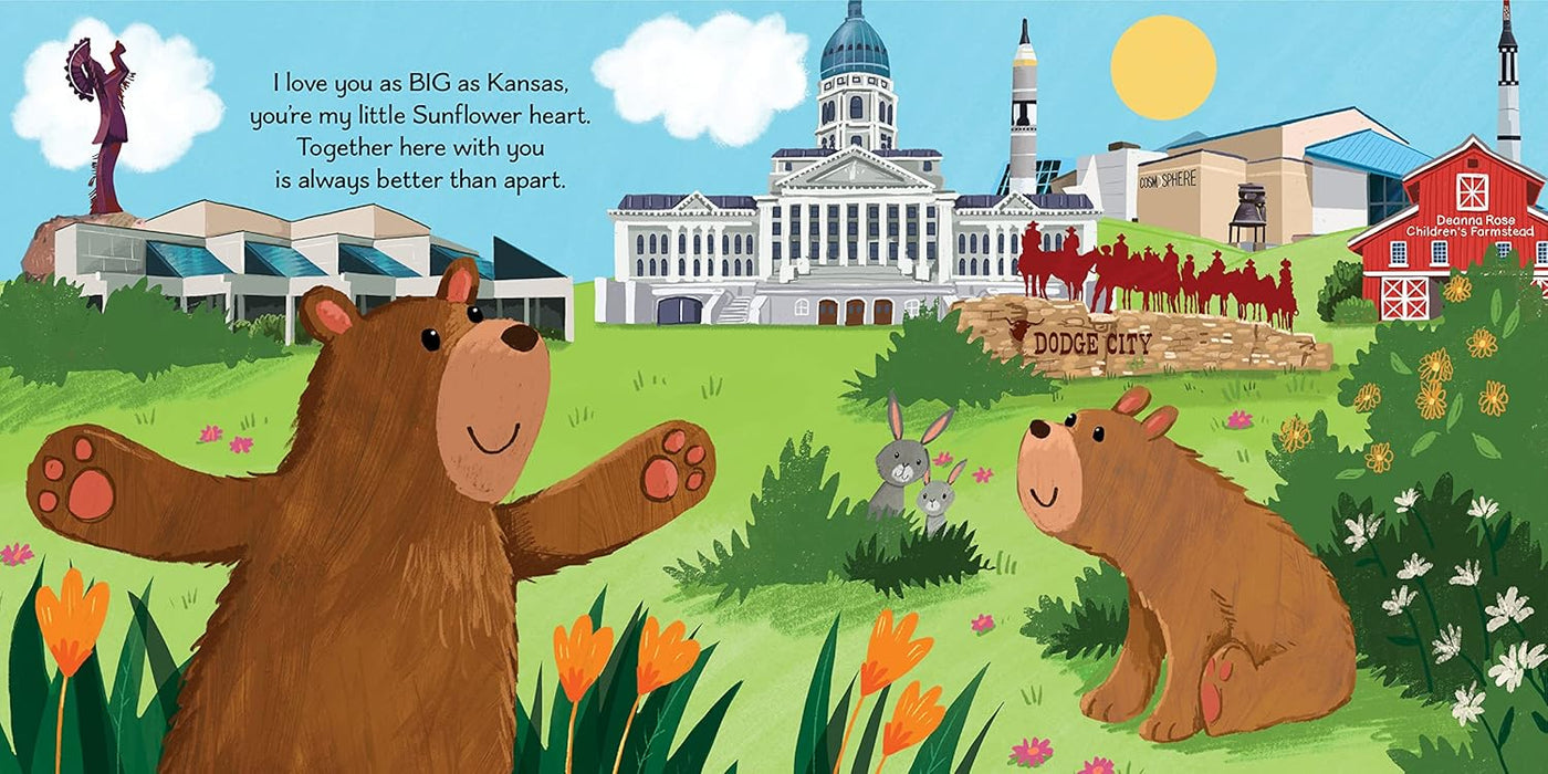 I Love You as Big as Kansas Board Book