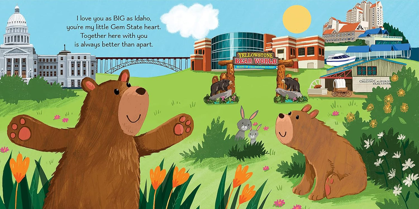 I Love You as Big as Idaho Board Book