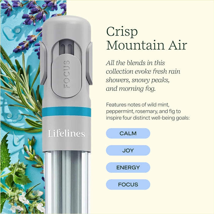 Lifelines Pen Diffuser in Crisp Mountain Air Essential Oil Blends