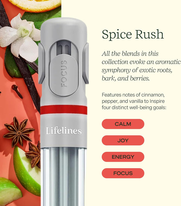 Lifelines Pen Diffuser in Spice Rush Essential Oil Blends