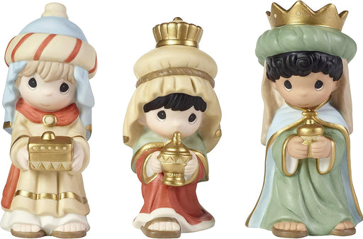Precious Moments Three Kings Nativity Figurines
