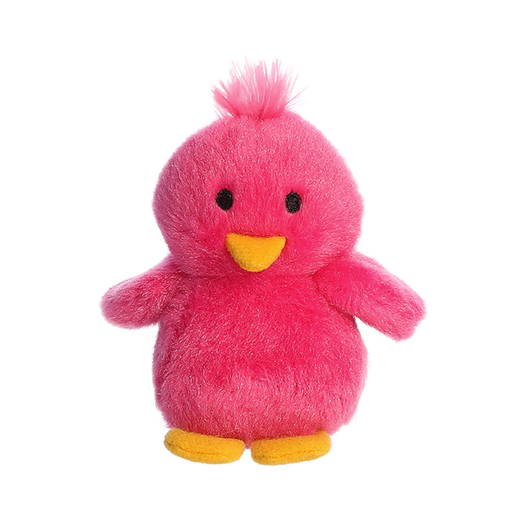 3.5" Pink Chirpin Chick Plush