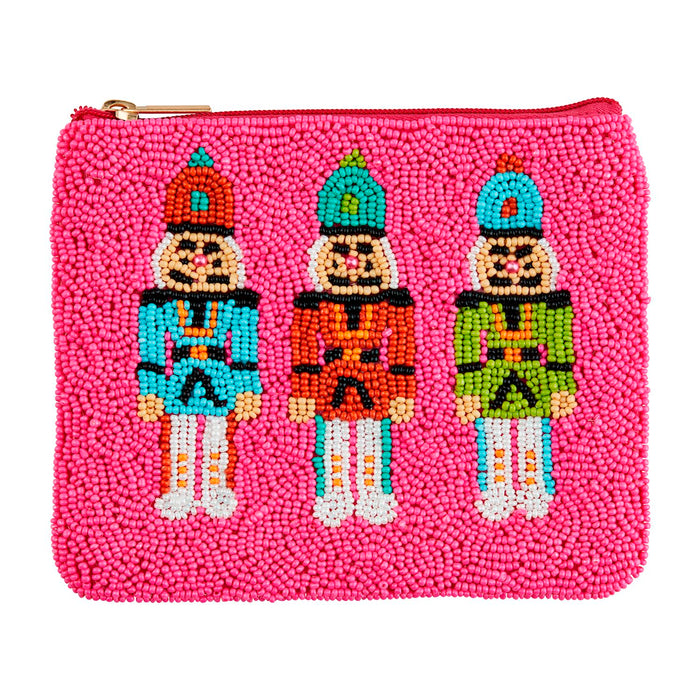 Nutcracker Holiday Beaded Case