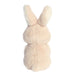 Plush rabbit toy on a white background