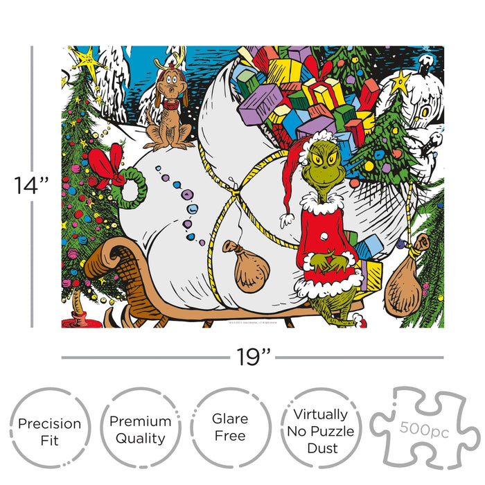 The Grinch 500 Piece Jigsaw Puzzle