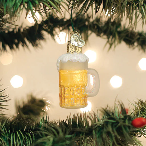 Old World Christmas Mug Of Beer Mini Ornament