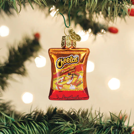 Old World Christmas Flamin' Hot Cheetos Mini Ornament