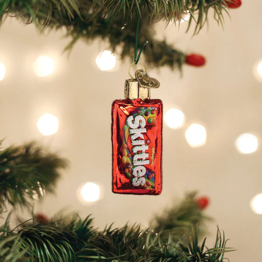 Old World Christmas Mini SKITTLES Bag Ornament