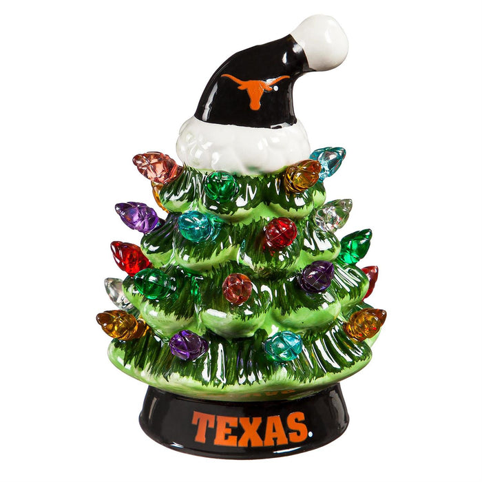 4" Mini LED Tabletop Christmas Tree, University of Texas
