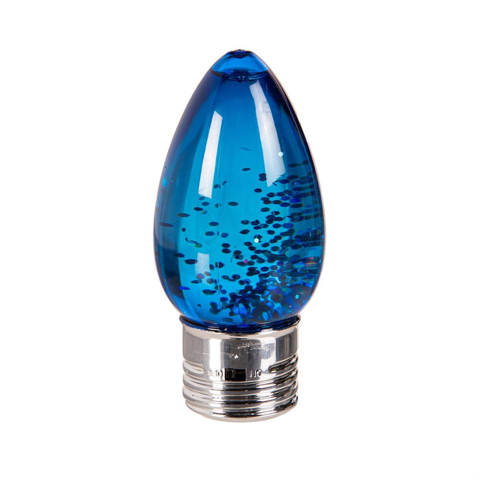 Christmas Bulb Glitter Lights