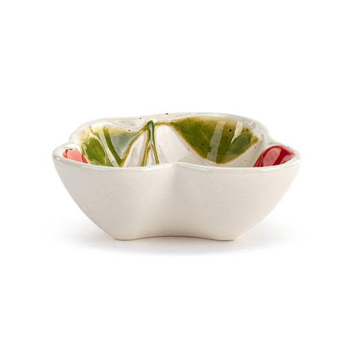 Cherry Shaped Ceramic Mini Bowl