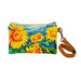 Gogh Sunflowers Poppy Wristlet