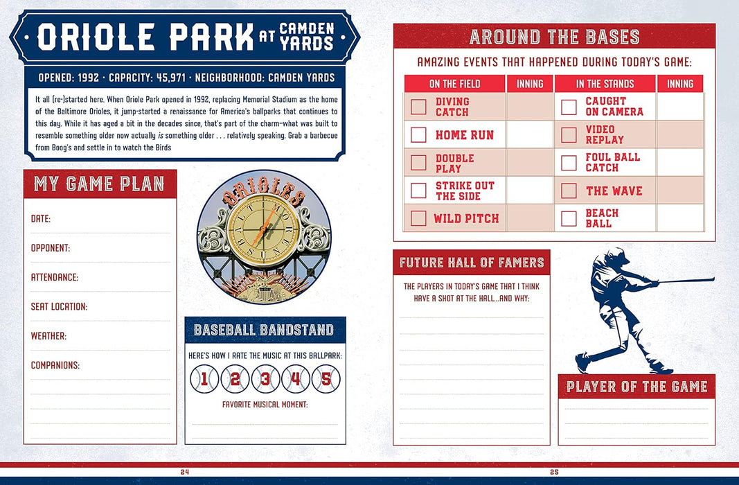 The Ballpark Bucket List: Take THIS Out to the Ballgame! - The Ultimate Scorecard for Visiting All 30 Major League Parks by James Buckley Jr.