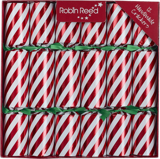 Classic Candy Stripe Christmas Party Favor Cracker Decorations