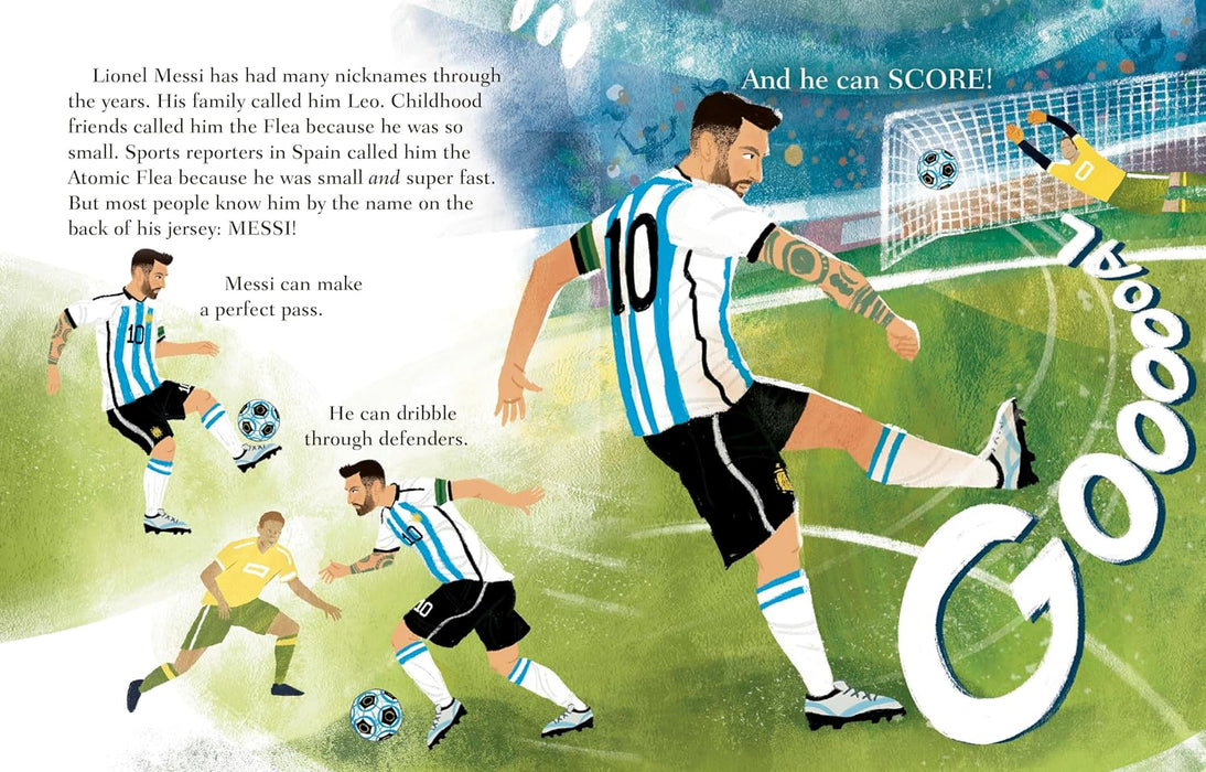 Lionel Messi: A Little Golden Book Biography