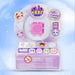 A boxed Clie Kesz 'Bubble Pops' toy set displayed on its retail packaging against a light blue sparkly background. The package contains a small pink bubble pop toy and includes character illustrations, age warning text, and product branding.