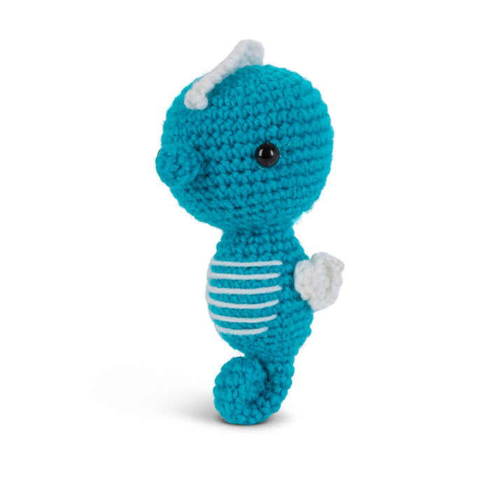 Crochet Your Own Amigurumi Seahorse DIY Kit