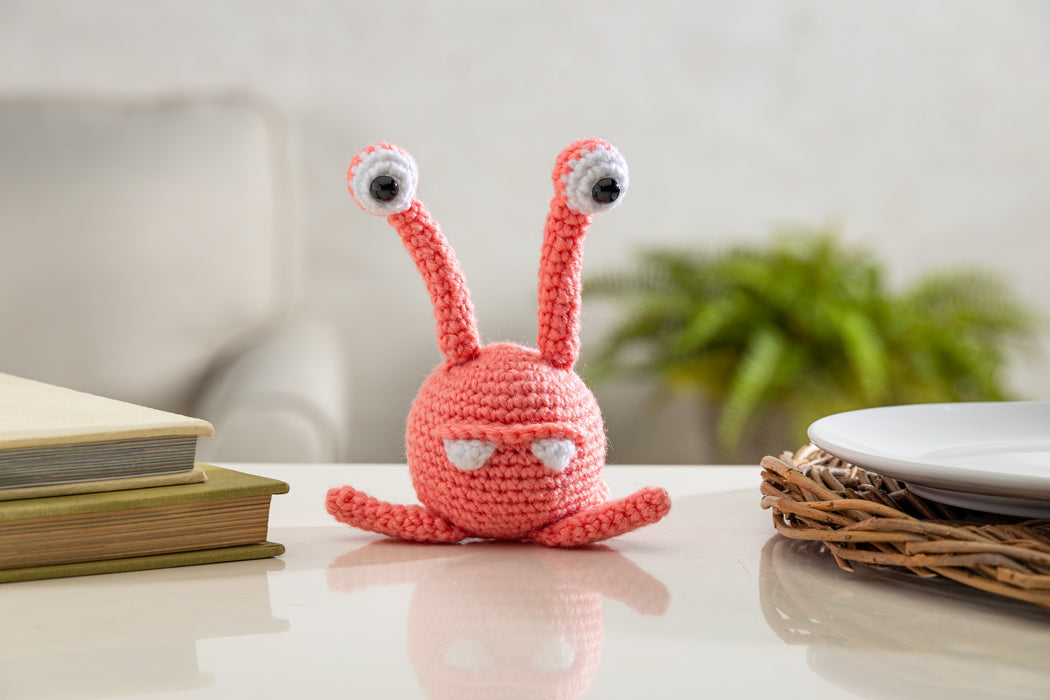 Crochet Your Own Amigurumi Monster DIY Kit