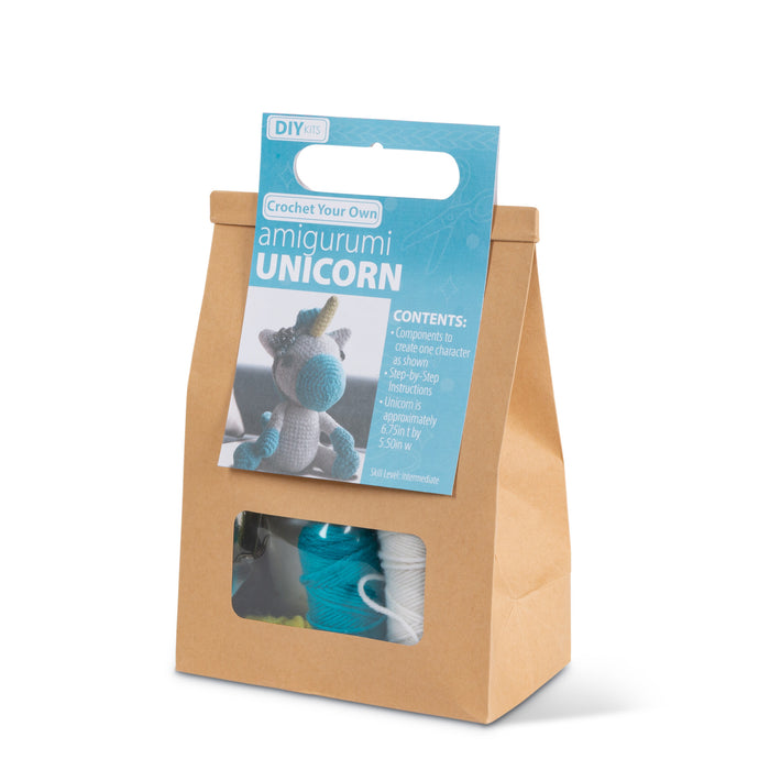 Crochet Your Own Amigurumi Unicorn DIY Kit