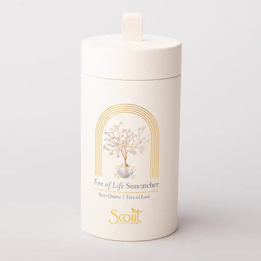 Suncatcher Tree of Life - Rose Quartz/Love/Gold