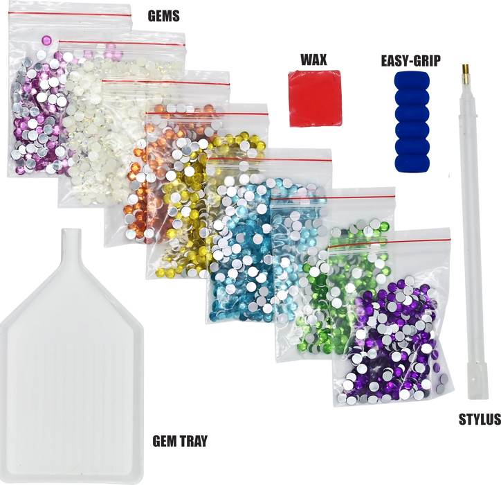 Gem Sticker Maker Big Gem Painting Sticker Kit - Trudy's Hallmark