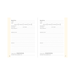 Two book review forms side by side on a white background
