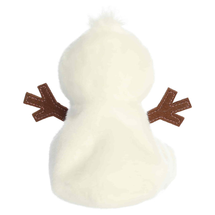 Snowman plush toy with brown arms