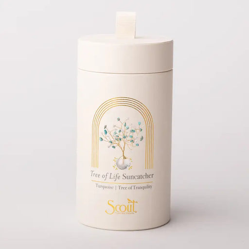 Suncatcher Tree of Life - Turquoise/Tranquility/Gold