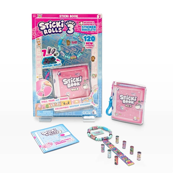 Sticki Rolls Sticki Book S3