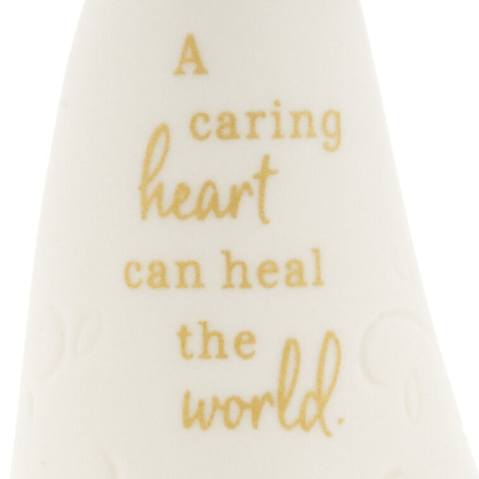 A Caring Heart Mini Angel Figurine, 3.8"