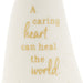A Caring Heart Mini Angel Figurine, 3.8"