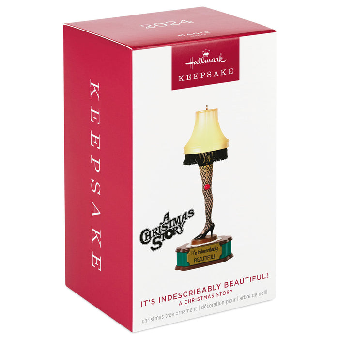 A Christmas Story™ It's Indescribably Beautiful! 2024 Ornament With Light