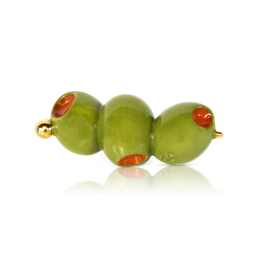 Nora Fleming olive you so much Green Olive Pick Mini