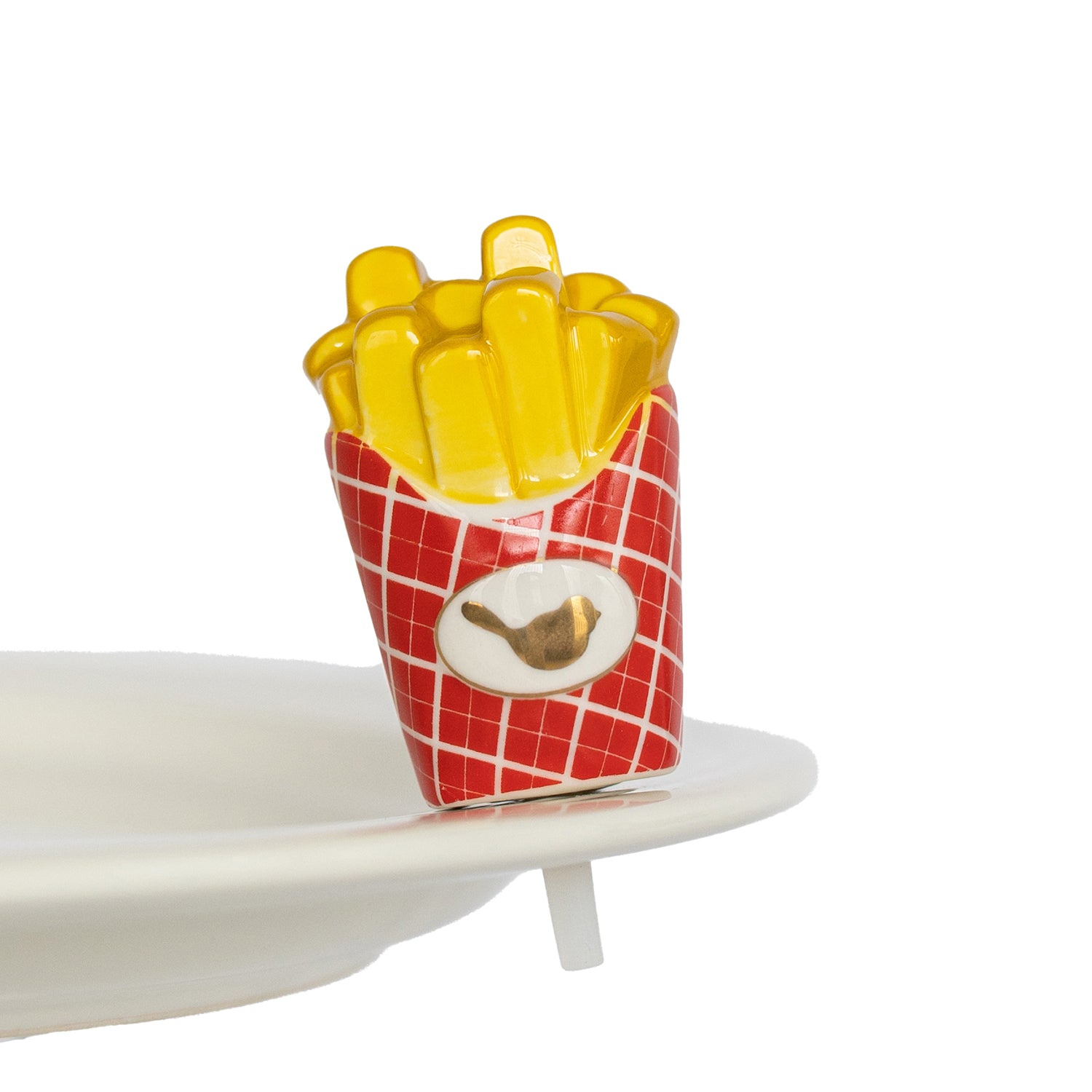 Nora Fleming happy fry day! French Fries Mini - Retired Style